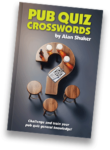 Pub Quiz Crosswords Book, by Alan Shuker